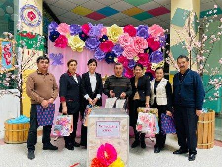 АЛҒЫС АЙТУ  күніне "Біз біргеміз" атты ұранмен мүмкіндігі шектеулі оқушылардың ата-аналарына алғыс айтып, оқушылардың қолдан жасаған өнер бұйымдарын